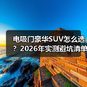 电吸门豪华SUV怎么选？2026年实测避坑清单与真实用车故事（图1）
