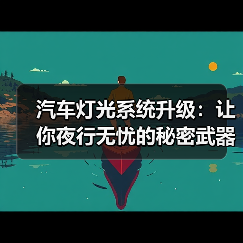 汽车灯光系统升级：让你夜行无忧的秘密武器（图2）