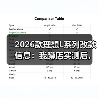 2026款理想L系列改款信息:我蹲店实测后,发现真正该等的是这几处(图2) 2026款理想L系列改款信息:我蹲店实测后,发现真正该等的是这几处(图2)