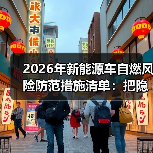 2026年新能源车自燃风险防范措施清单:把隐患掐在“热失控”前(图3) 2026年新能源车自燃风险防范措施清单:把隐患掐在“热失控”前(图3)