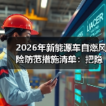 2026年新能源车自燃风险防范措施清单:把隐患掐在“热失控”前(图4) 2026年新能源车自燃风险防范措施清单:把隐患掐在“热失控”前(图4)