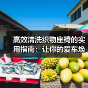 高效清洗织物座椅的实用指南:让你的爱车焕然一新(图1) 高效清洗织物座椅的实用指南:让你的爱车焕然一新(图1)