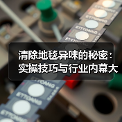 清除地毯异味的秘密:实操技巧与行业内幕大揭秘(图1) 清除地毯异味的秘密:实操技巧与行业内幕大揭秘(图1)