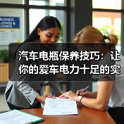 汽车电瓶保养技巧:让你的爱车电力十足的实用指南(图3) 汽车电瓶保养技巧:让你的爱车电力十足的实用指南(图3)