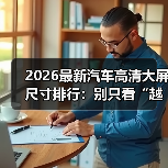 2026最新汽车高清大屏尺寸排行:别只看“越大越爽”,你可能买错了(图1) 2026最新汽车高清大屏尺寸排行:别只看“越大越爽”,你可能买错了(图1)