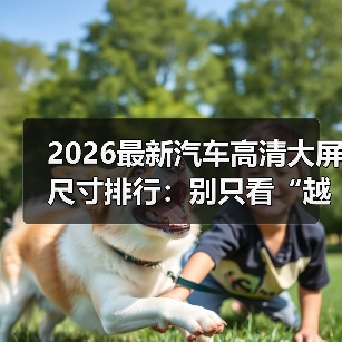 2026最新汽车高清大屏尺寸排行:别只看“越大越爽”,你可能买错了(图3) 2026最新汽车高清大屏尺寸排行:别只看“越大越爽”,你可能买错了(图3)
