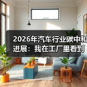 2026年汽车行业碳中和进展:我在工厂里看到的真相与5个关键拐点(图2) 2026年汽车行业碳中和进展:我在工厂里看到的真相与5个关键拐点(图2)