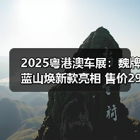 2025粤港澳车展:魏牌蓝山焕新款亮相 售价29.98(图2) 2025粤港澳车展:魏牌蓝山焕新款亮相 售价29.98(图2)