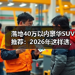 落地40万以内豪华SUV推荐:2026年这样选,舒服又不吃亏(图2) 落地40万以内豪华SUV推荐:2026年这样选,舒服又不吃亏(图2)