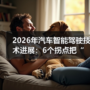 2026年汽车智能驾驶技术进展:6个拐点把“好用”变成“敢用”(图4) 2026年汽车智能驾驶技术进展:6个拐点把“好用”变成“敢用”(图4)