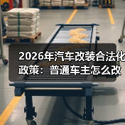 2026年汽车改装合法化政策:普通车主怎么改才不踩坑(最新实操指南)(图3) 2026年汽车改装合法化政策:普通车主怎么改才不踩坑(最新实操指南)(图3)