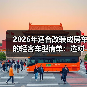 2026年适合改装成房车的轻客车型清单:选对车壳,少返工87%(图4) 2026年适合改装成房车的轻客车型清单:选对车壳,少返工87%(图4)