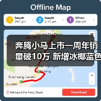 奔腾小马上市一周年销量破10万 新增冰椰蓝色车(图1) 奔腾小马上市一周年销量破10万 新增冰椰蓝色车(图1)