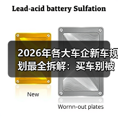 2026年各大车企新车规划最全拆解:买车别被“节奏”带跑(图2) 2026年各大车企新车规划最全拆解:买车别被“节奏”带跑(图2)