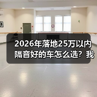 2026年落地25万以内隔音好的车怎么选?我用一趟高速把答案跑出来了(图2) 2026年落地25万以内隔音好的车怎么选?我用一趟高速把答案跑出来了(图2)