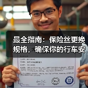 最全指南：保险丝更换规格，确保你的行车安全（图1）
