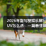 2026年副驾驶娱乐屏SUV怎么选：一篇看懂屏幕、体验与坑（图3）