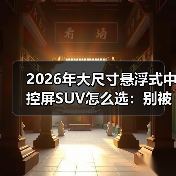 2026年大尺寸悬浮式中控屏SUV怎么选：别被“越大越爽”骗了（图1）
