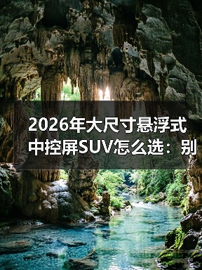 2026年大尺寸悬浮式中控屏SUV怎么选：别被“越大越爽”骗了（图2）
