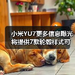 小米YU7更多信息曝光 将提供7款轮毂样式可选 支(图3) 小米YU7更多信息曝光 将提供7款轮毂样式可选 支(图3)