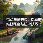 电动车窗失灵:隐藏的维修秘密与防护技巧(图2) 电动车窗失灵:隐藏的维修秘密与防护技巧(图2)
