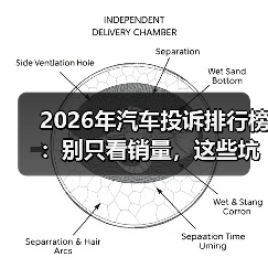 2026年汽车投诉排行榜:别只看销量,这些坑最容易踩(图4) 2026年汽车投诉排行榜:别只看销量,这些坑最容易踩(图4)