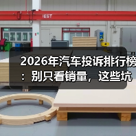 2026年汽车投诉排行榜:别只看销量,这些坑最容易踩(图1) 2026年汽车投诉排行榜:别只看销量,这些坑最容易踩(图1)