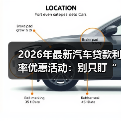 2026年最新汽车贷款利率优惠活动:别只盯“低利率”,真正省钱在细节(图4) 2026年最新汽车贷款利率优惠活动:别只盯“低利率”,真正省钱在细节(图4)