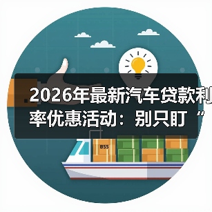 2026年最新汽车贷款利率优惠活动:别只盯“低利率”,真正省钱在细节(图2) 2026年最新汽车贷款利率优惠活动:别只盯“低利率”,真正省钱在细节(图2)