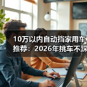 10万以内自动挡家用车推荐:2026年挑车不踩坑的6个真相与实测清单(图2) 10万以内自动挡家用车推荐:2026年挑车不踩坑的6个真相与实测清单(图2)