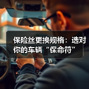 保险丝更换规格：选对你的车辆“保命符”（图4）