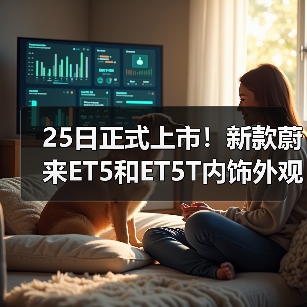25日正式上市！新款蔚来ET5和ET5T内饰外观一睹（图3）