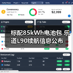 标配85kWh电池包 乐道L90续航信息公布（图3）