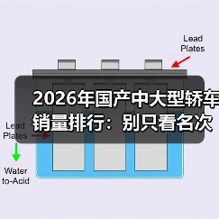 2026年国产中大型轿车销量排行：别只看名次，更要看“买对”的逻辑（图2）