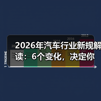 2026年汽车行业新规解读:6个变化,决定你的车更贵还是更安全(图3) 2026年汽车行业新规解读:6个变化,决定你的车更贵还是更安全(图3)