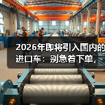 2026年即将引入国内的进口车:别急着下单,这6个信号更关键(图3) 2026年即将引入国内的进口车:别急着下单,这6个信号更关键(图3)