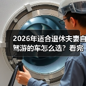2026年适合退休夫妻自驾游的车怎么选？看完少走3年弯路（图4）