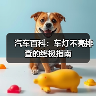 汽车百科：车灯不亮排查的终极指南（图1）