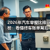 2026年汽车零整比排行榜:看懂修车账单背后的真相与选车技巧(图1) 2026年汽车零整比排行榜:看懂修车账单背后的真相与选车技巧(图1)