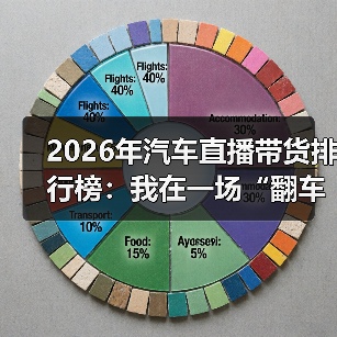 2026年汽车直播带货排行榜：我在一场“翻车直播”里看懂赢家逻辑（图1）