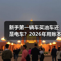 新手第一辆车买油车还是电车?2026年用账本算清楚,别被试驾带节奏(图4) 新手第一辆车买油车还是电车?2026年用账本算清楚,别被试驾带节奏(图4)