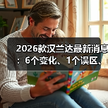 2026款汉兰达最新消息:6个变化、1个误区、买前必看清单(图1) 2026款汉兰达最新消息:6个变化、1个误区、买前必看清单(图1)
