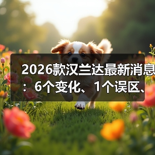 2026款汉兰达最新消息:6个变化、1个误区、买前必看清单(图2) 2026款汉兰达最新消息:6个变化、1个误区、买前必看清单(图2)