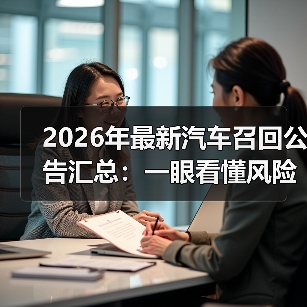 2026年最新汽车召回公告汇总:一眼看懂风险、处理与避坑(图3) 2026年最新汽车召回公告汇总:一眼看懂风险、处理与避坑(图3)
