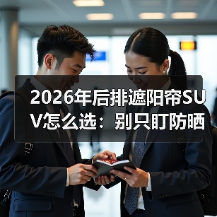 2026年后排遮阳帘SUV怎么选:别只盯防晒,这些细节更值钱(图2) 2026年后排遮阳帘SUV怎么选:别只盯防晒,这些细节更值钱(图2)
