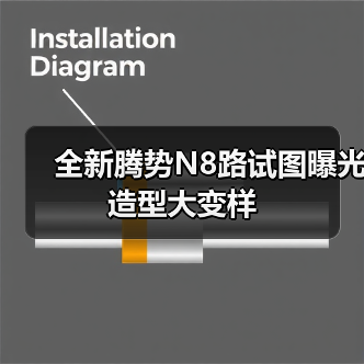 全新腾势N8路试图曝光 造型大变样（图4）