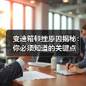 变速箱顿挫原因揭秘:你必须知道的关键点(图4) 变速箱顿挫原因揭秘:你必须知道的关键点(图4)