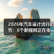 2026年汽车设计流行趋势:6个新规则正在重写“好看”与“好用”(图1) 2026年汽车设计流行趋势:6个新规则正在重写“好看”与“好用”(图1)