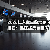 2026年汽车品牌忠诚度排名：谁在被反复回购，谁在被悄悄拉黑？