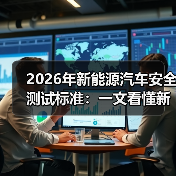 2026年新能源汽车安全测试标准：一文看懂新规下的真安全（图1）